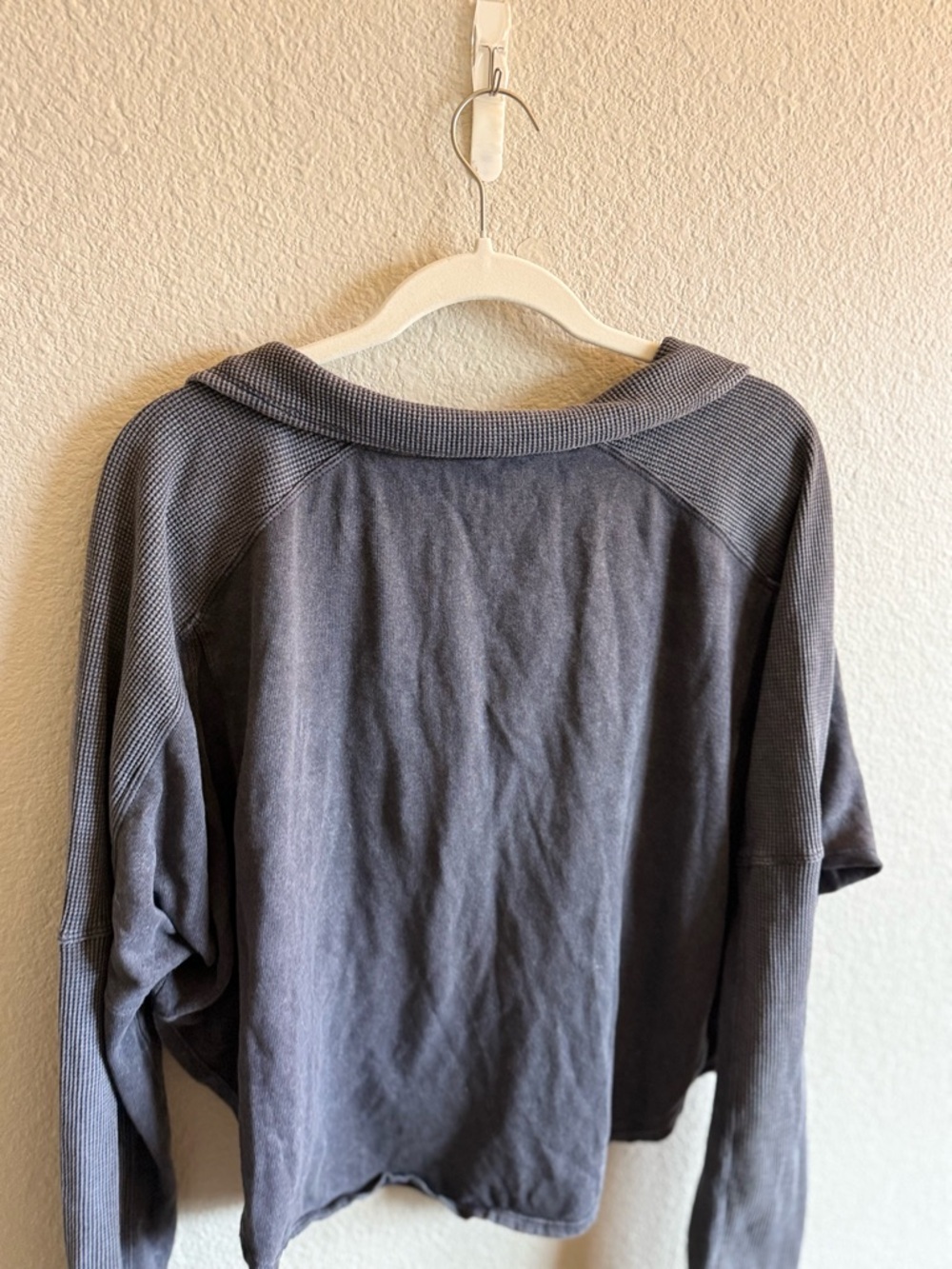 Daily Practice Saddlebrook Long Sleeve Top Large Loungewear Athleisure Cropped - Picture 8 of 9